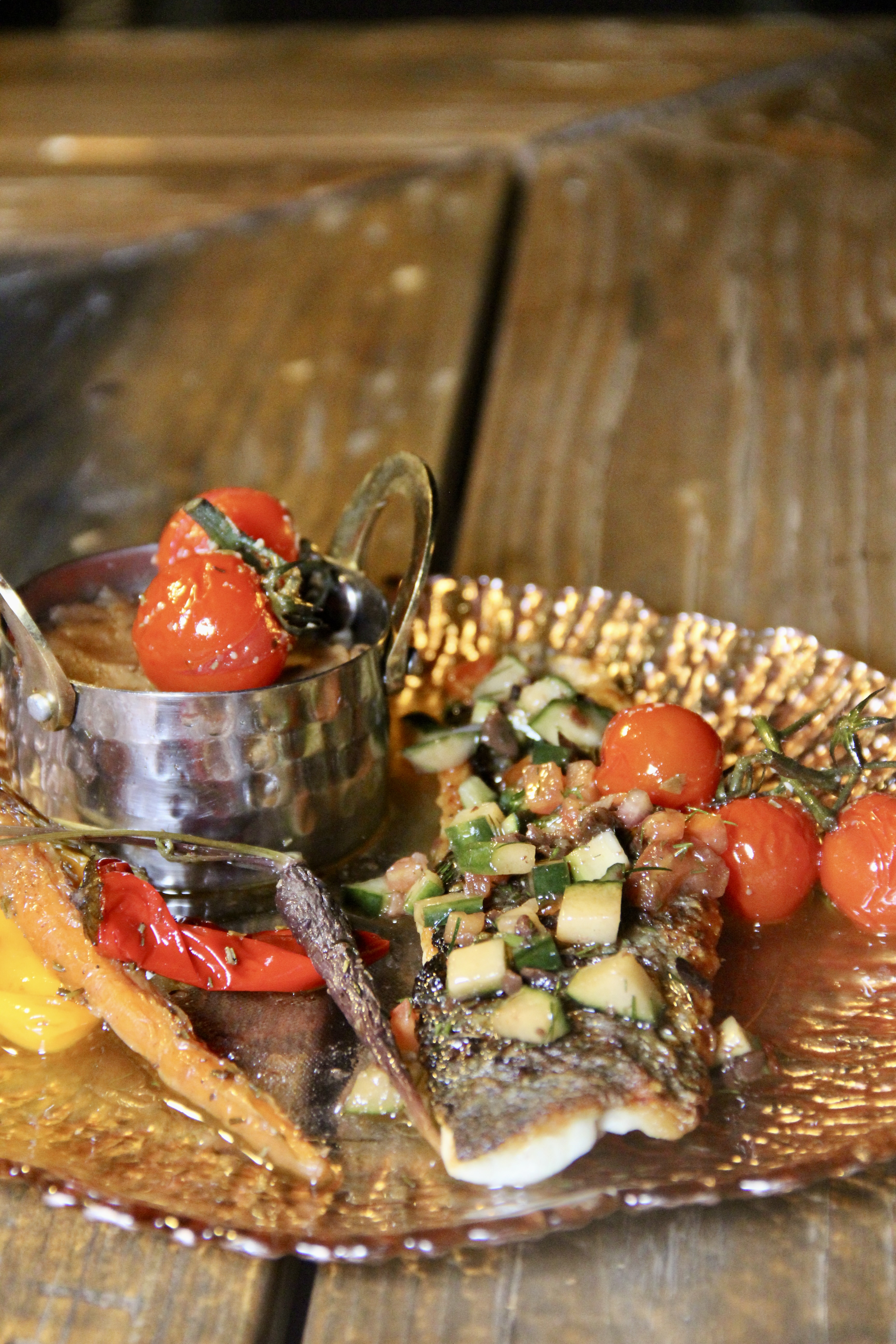 Plat signature kasher — Diamanté K gastronomie